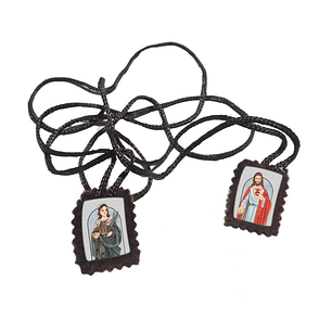Saint Lucy Fabric Scapular 