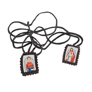 Saint Mammes Fabric Scapular 