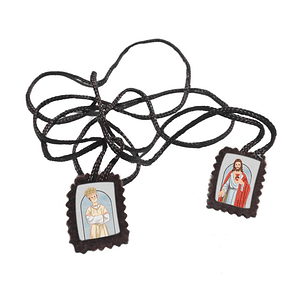 Our Lady of La Salette Fabric Scapular 