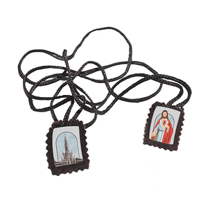 Shrine of Fátima Fabric Scapular 