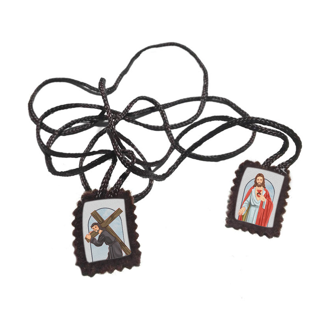 Our Lord of the Steps Fabric Scapular  1