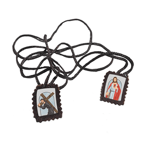 Our Lord of the Steps Fabric Scapular 