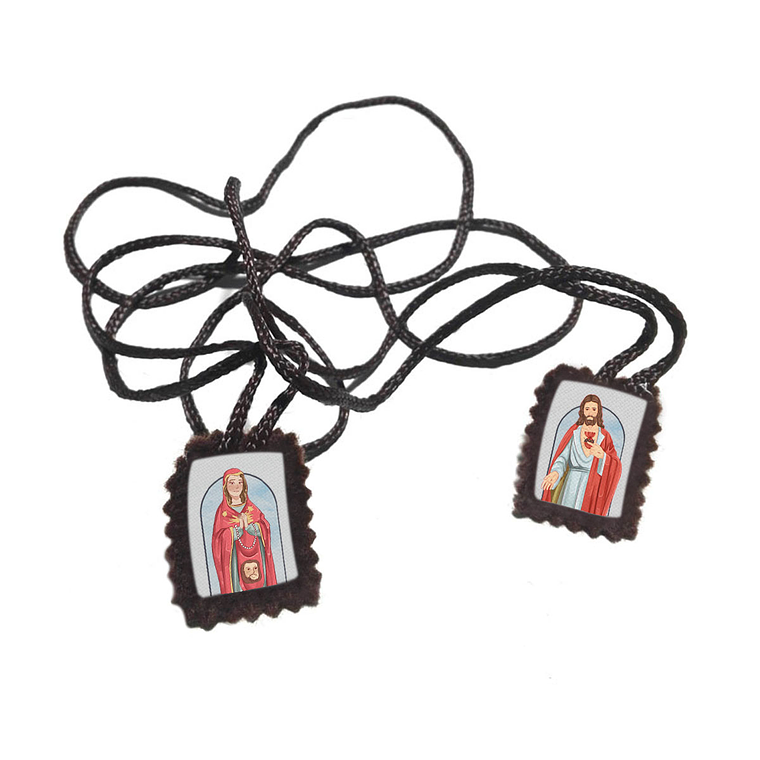 Our Lady of the Afflicted Fabric Scapular  1