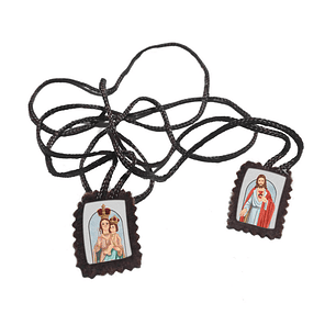 Our Lady of Candles Fabric Scapular 