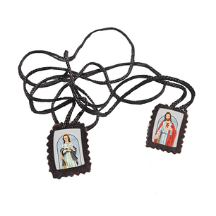 Our Lady of the O Fabric Scapular 