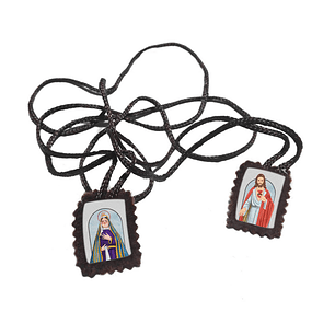 Our Lady of Solitude Fabric Scapular 