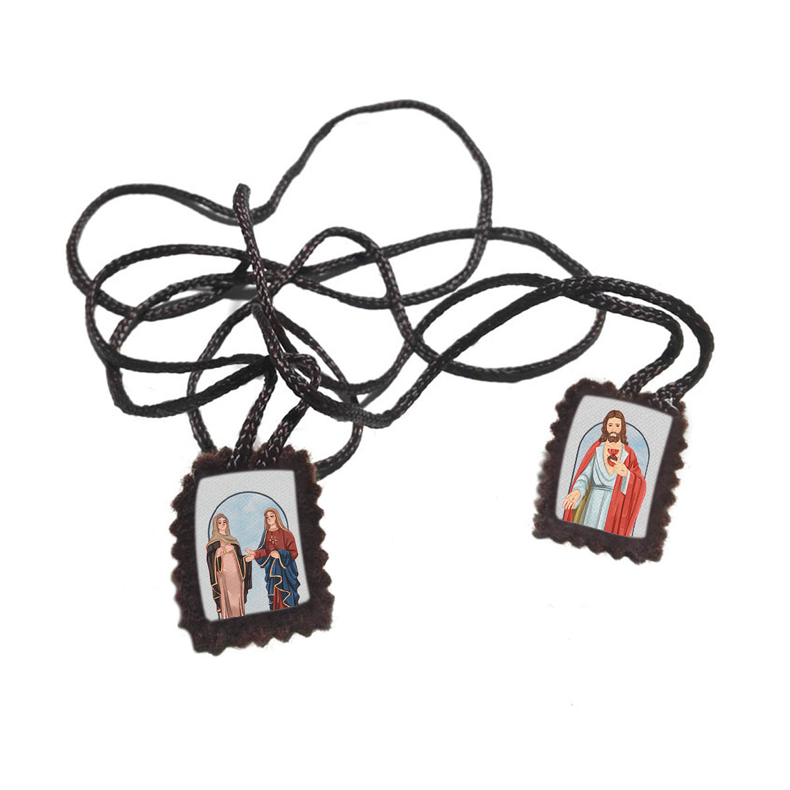 Our Lady of the Visitation Fabric Scapular  1