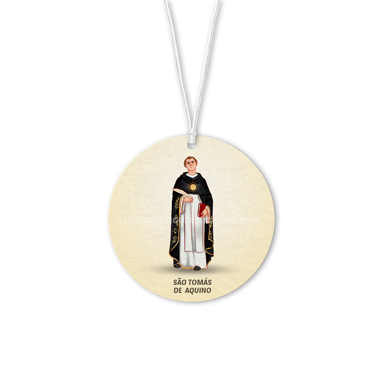 Ambientador de carro de São Tomás de Aquino 1
