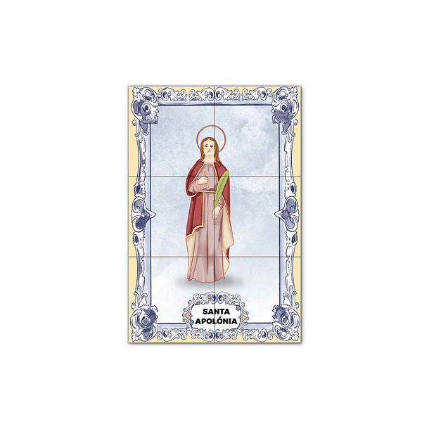 Painel de Azulejos de Santa Apolónia 30 cm x 45 cm 1