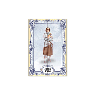 Joan of Arc Tile Panel 30 cm x 45 cm