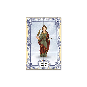 Saint Justa Tile Panel 30 cm x 45 cm