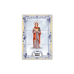 Painel de Azulejos de Santa Sofia 30 cm x 45 cm