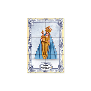 Our Lady of the Martyrs Tile Panel 30 cm x 45 cm