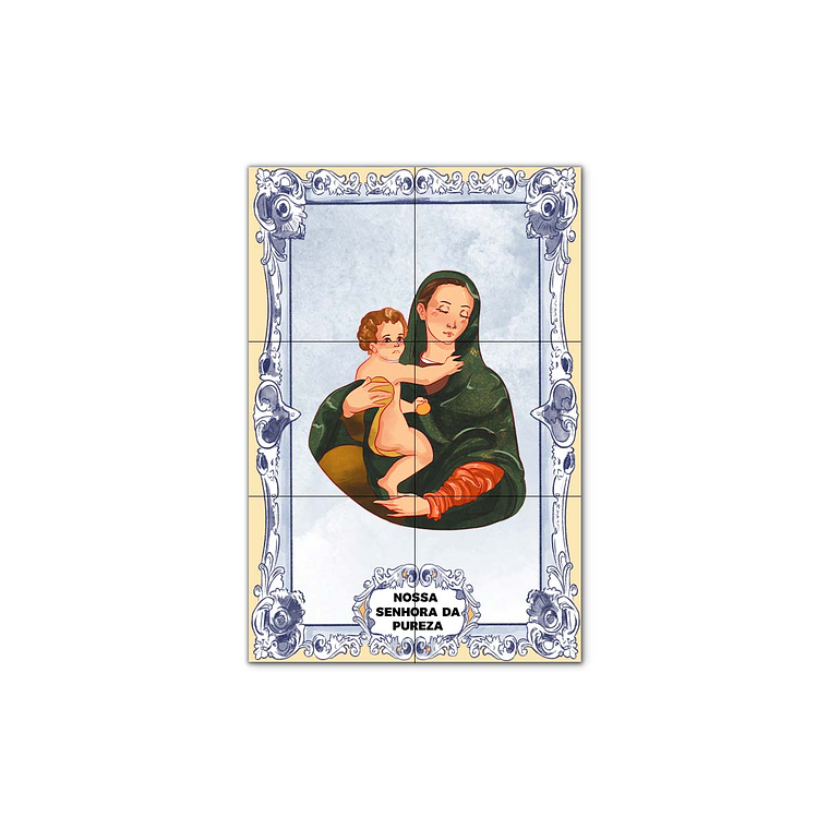 Azulejos de Nuestra Señora de la Pureza 30 cm x 45 cm 1