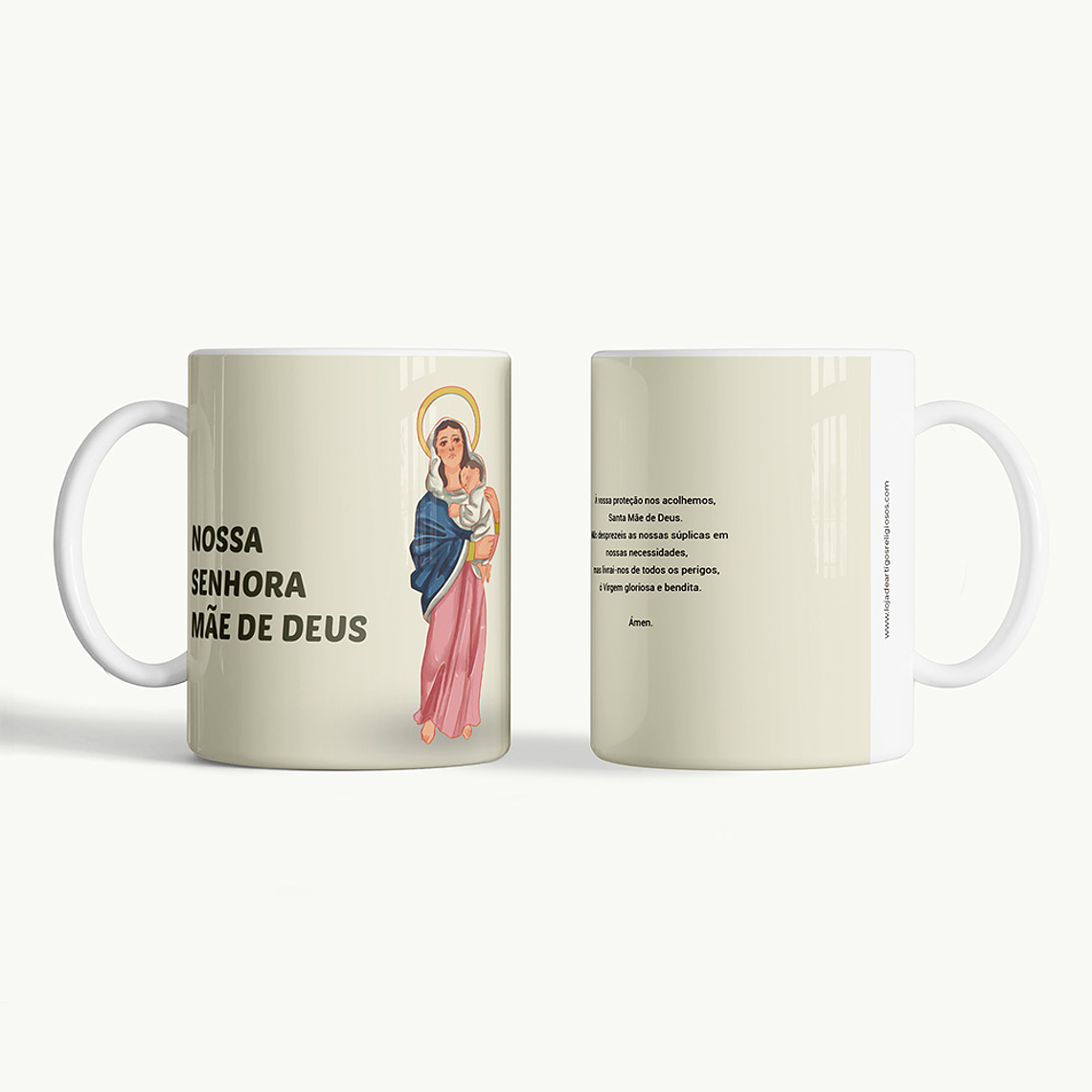 Caneca de Nossa Senhora Mãe de Deus 1