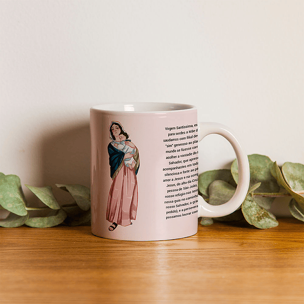 Caneca de Nossa Senhora Mãe do Salvador 2