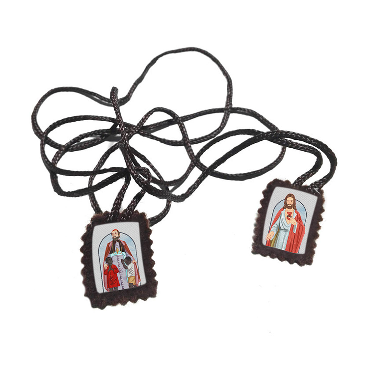 Saint Daniel Comboni Fabric Scapular  1