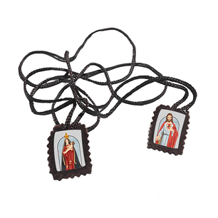 Our Lady of Vizo Fabric Scapular 