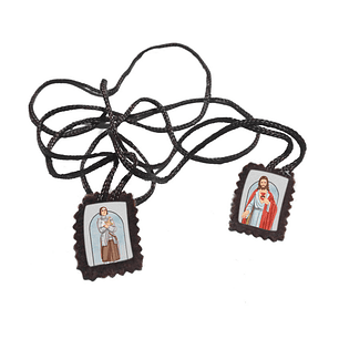 Joan of Arc Fabric Scapular 