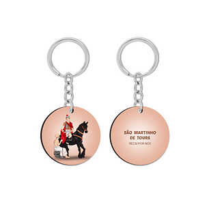 Saint Martin of Tours Keychain