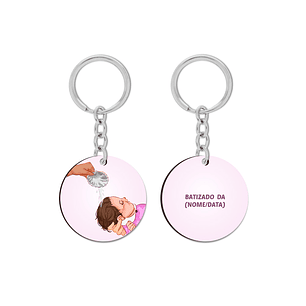 Baptism Keychain