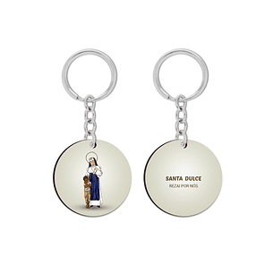 Santa Dulce Keychain