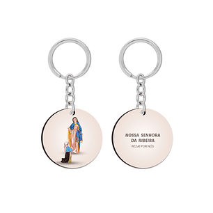 Our Lady of Ribeira Keychain