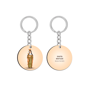 Saint Matilda Keychain