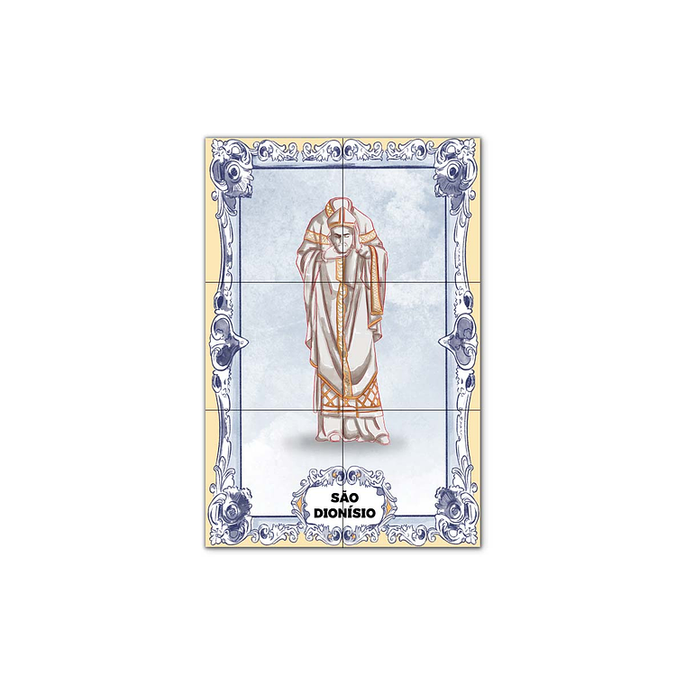 Painel de Azulejos de São Dionísio 30 cm x 45 cm 1