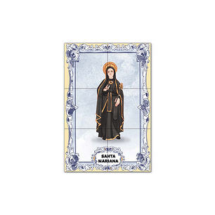 Saint Mariana Tile Panel 30 cm x 45 cm