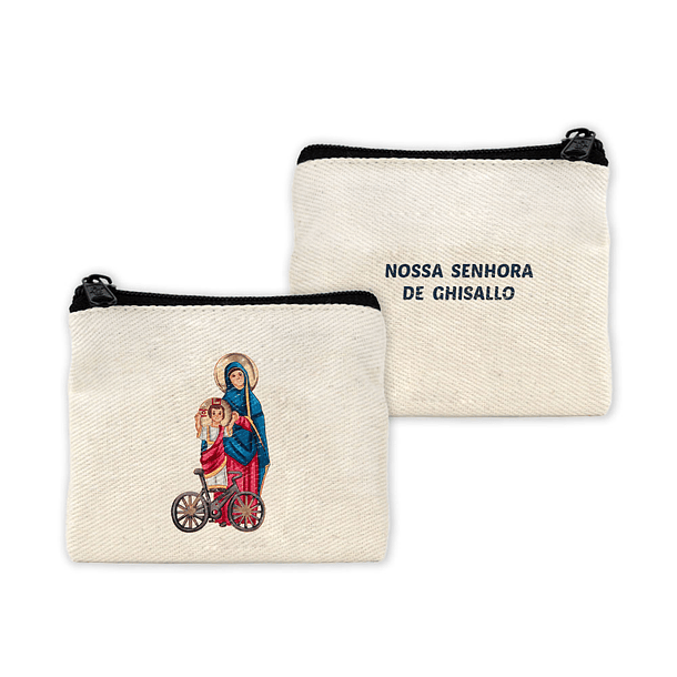 Carteira para terço de Nossa Senhora de Ghisallo 1
