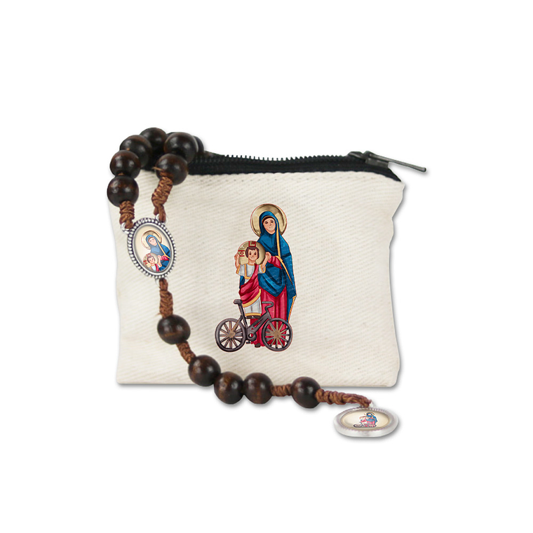 Carteira e Terço de Nossa Senhora de Ghisallo 1