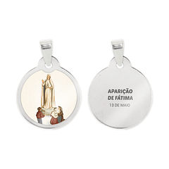 Medalha de aço da Aparição de Fátima