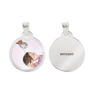 Baptism Steel Medal
