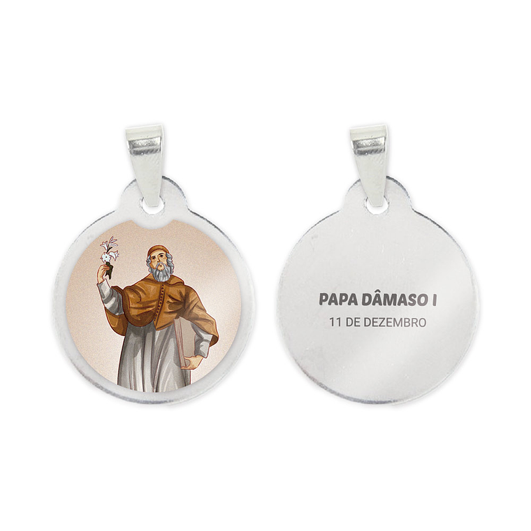 Medalha de aço de Papa Dámaso I 1