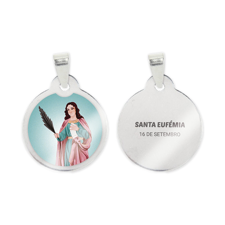 Medalha de aço de Santa Eufémia 1