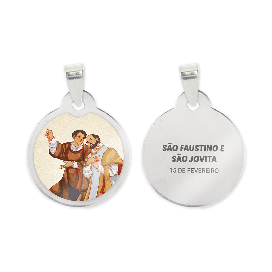 Medalha de aço de São Faustino e São Jovita 1