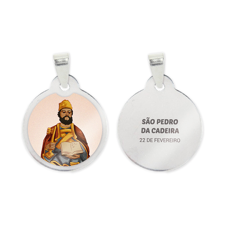 Médaille en acier de Saint Pierre de la Chaise 1