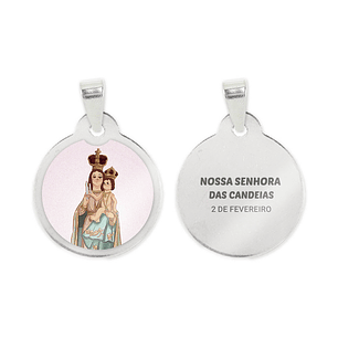 Medalla de acero de Nuestra Señora de las Candeias