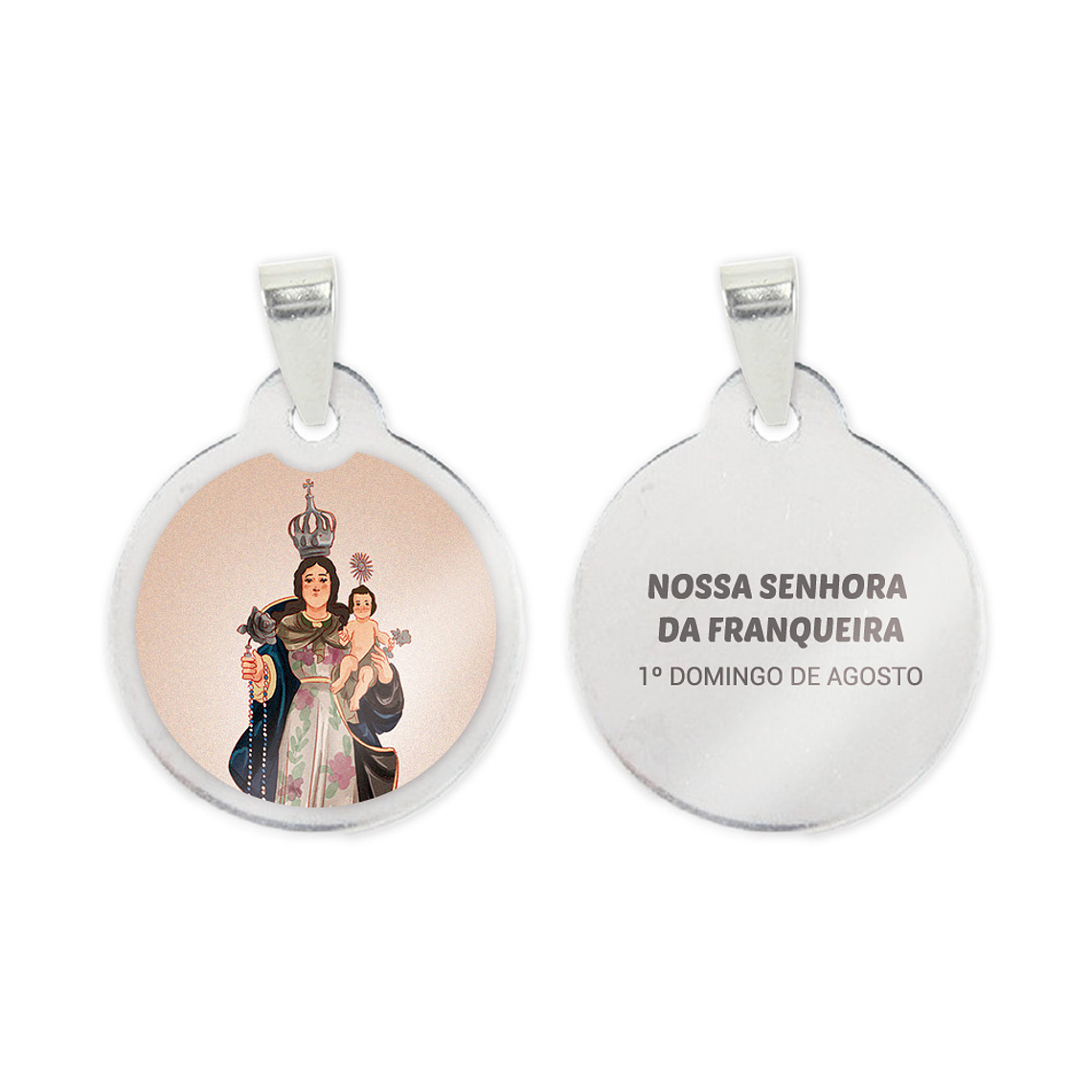 Medalla de acero de Nuestra Señora de la Franqueira 1