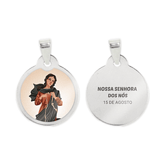 Medalha de aço de Nossa Senhora Desatadora de Nós