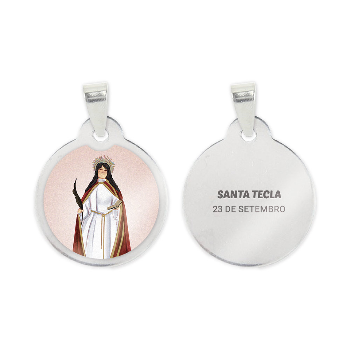 Medalha de aço de Santa Tecla 1