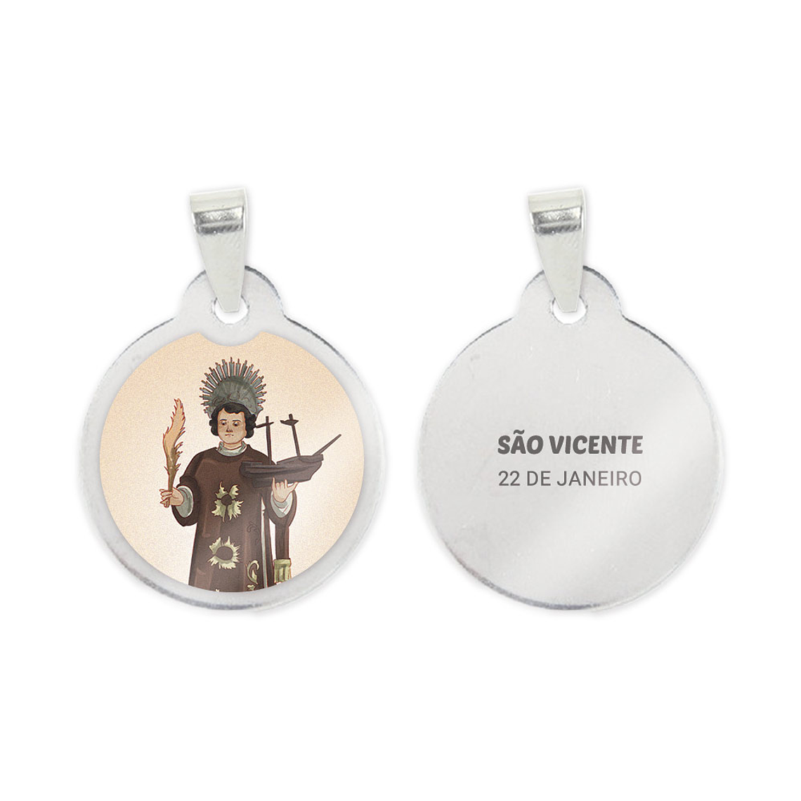 Medalha de aço de São Vicente 1