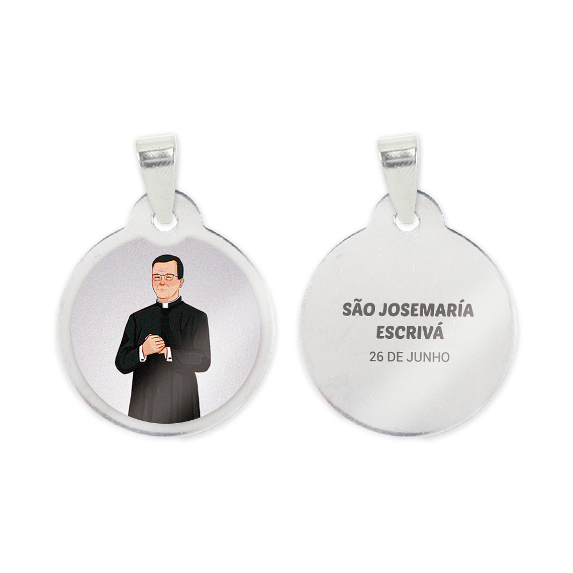 Medalha de aço de São Josemaría Escrivá 1