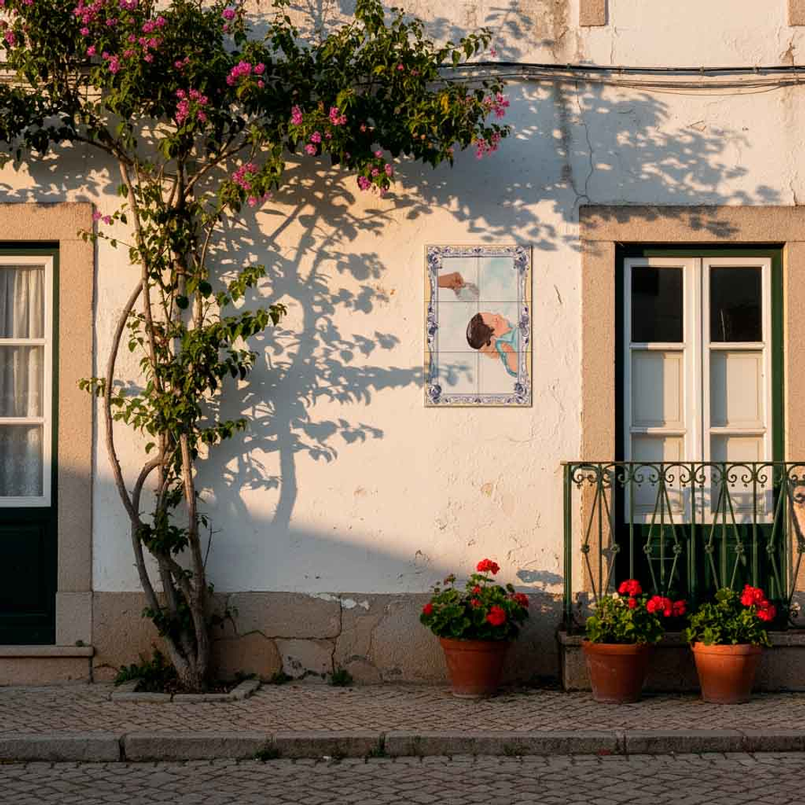 Painel de Azulejos do Batismo 30 cm x 45 cm 2