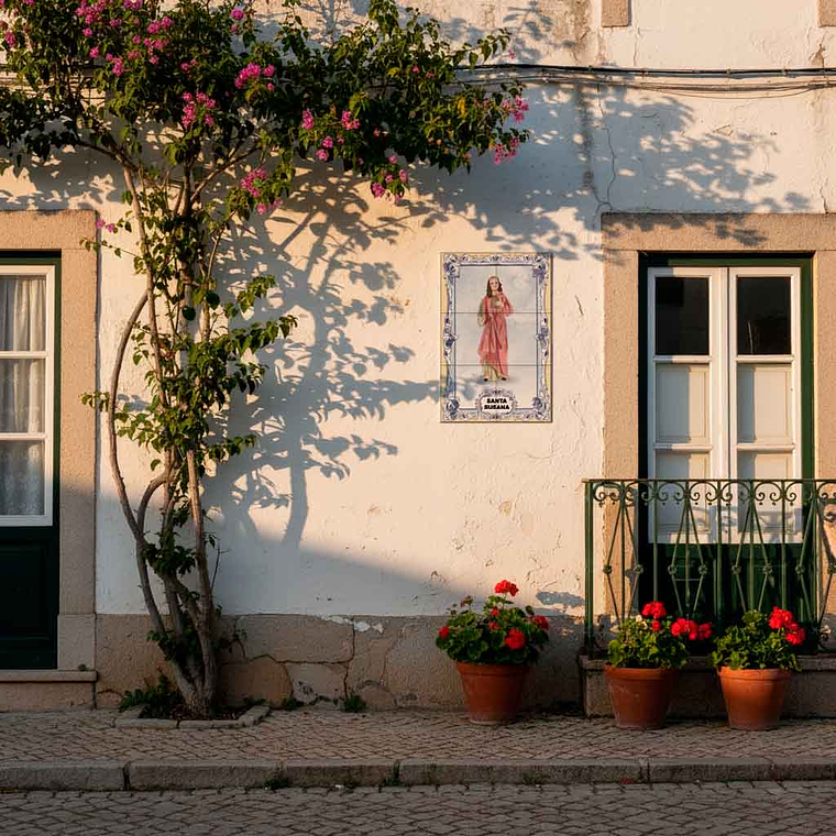 Painel de Azulejos de Santa Susana 30 cm x 45 cm 2