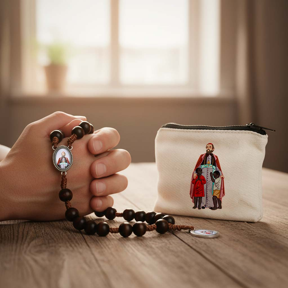 Carteira e Terço de São Daniel Comboni 5