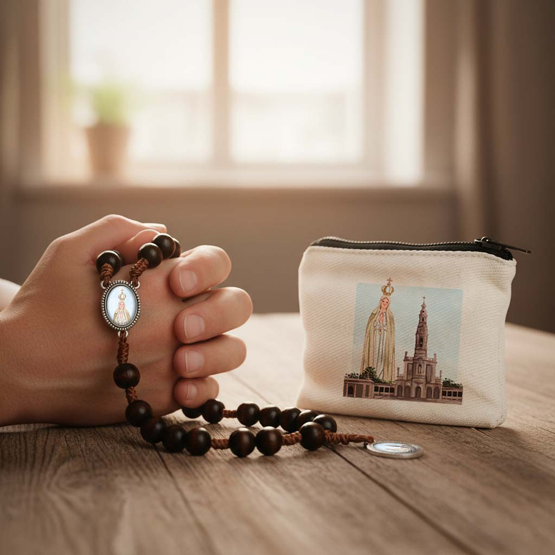 Fátima Wallet and Rosary 5