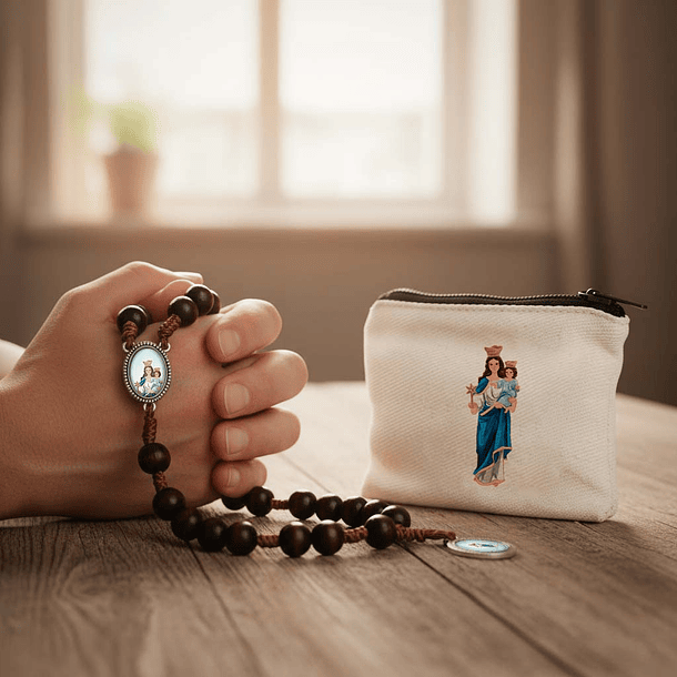 Carteira e Terço de Nossa Senhora da Guia 5