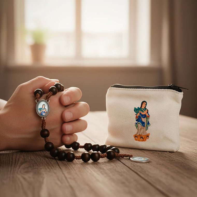 Cartera y Rosario de Nuestra Señora de la Ayuda 5